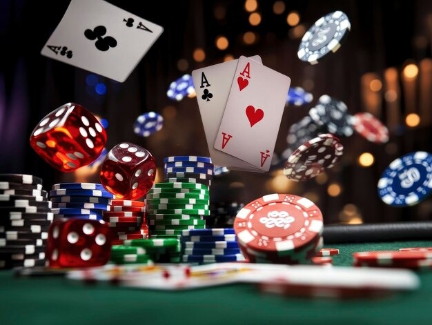 Live casino dealer and sports betting interface